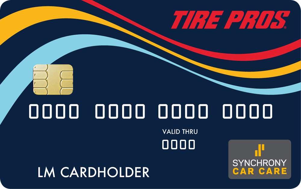 Tire Pros Financing Card | Neighborhood Tire Pros