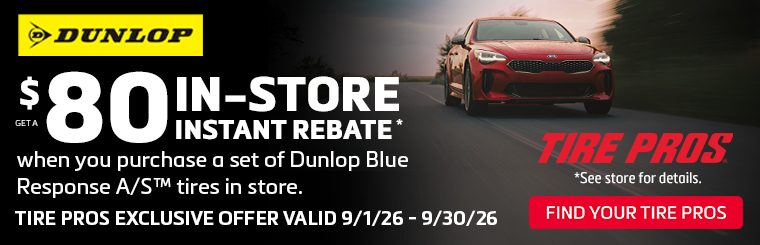 Dunlop Tires Special